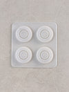 4 CAVITY 1.5" EVIL EYE MOULD