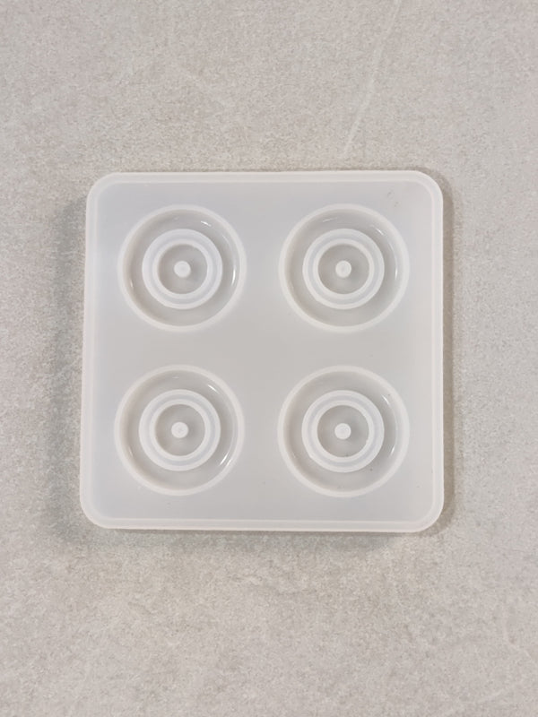 4 CAVITY 1.5" EVIL EYE MOULD