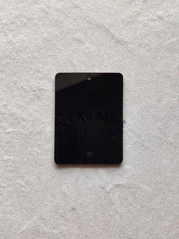 1.5" by 2" RECTANGLE KEYCHAIN (2 PCS SET)