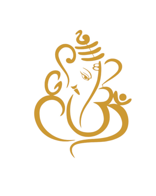 Metal Sticker - Ganesh Ji (A)