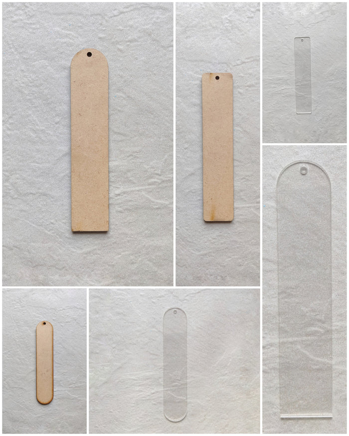 MDF AND ACRYLIC BOOKMARK