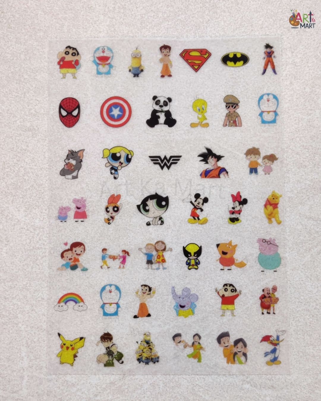 Cartoon Insert Format A6 INSERT SHEET - CARTOON RAKHI – Art Ka Mart