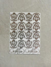 GANESH JI - METAL STICKER SHEET - ART KA MART
