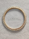 PEARL RING - 6 INCH - GOLDEN - ART KA MART