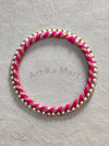 PEARL RING - 6 INCH - PINK - ART KA MART