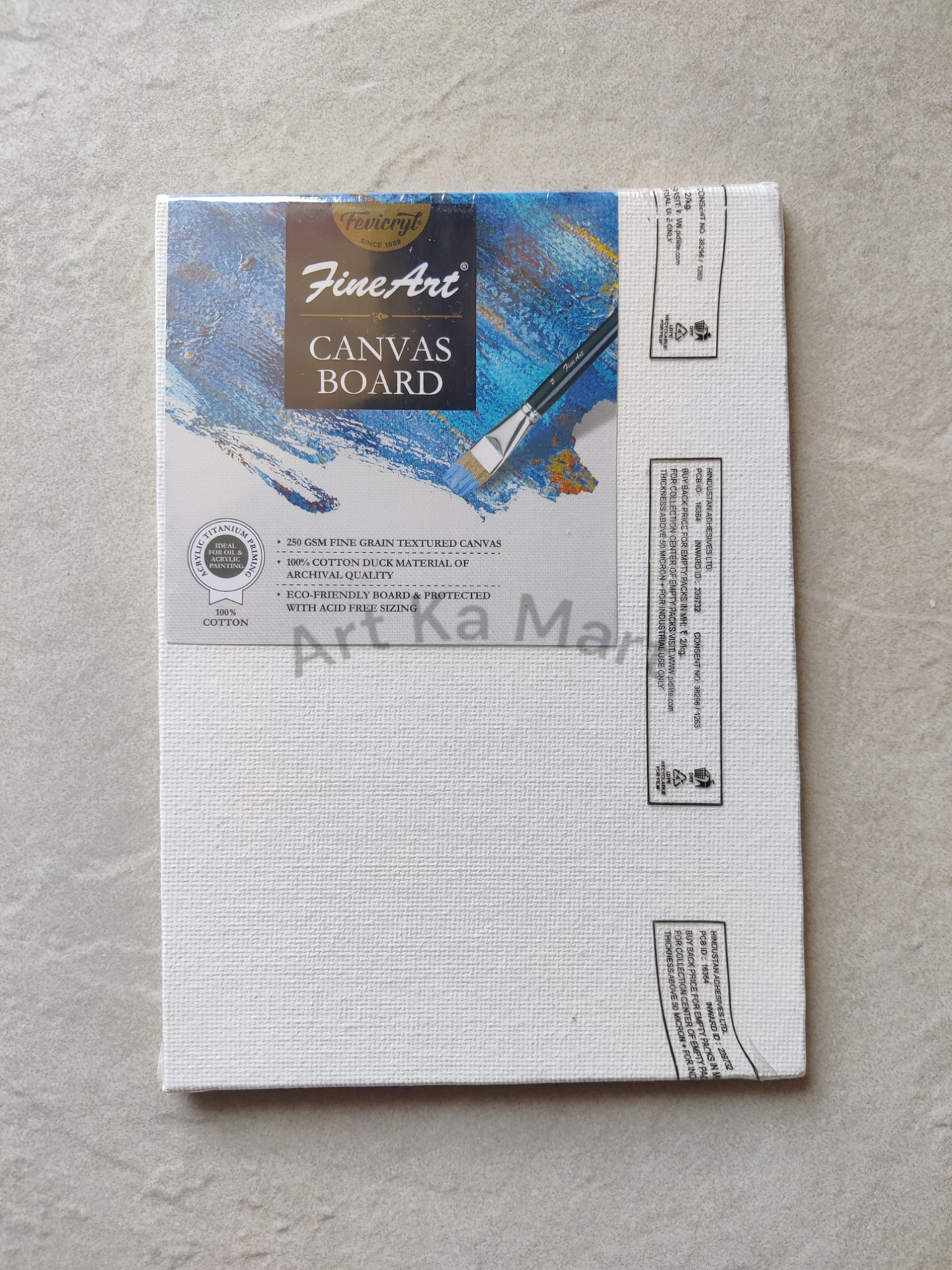 RECTANGLE CANVAS BOARD – Art Ka Mart