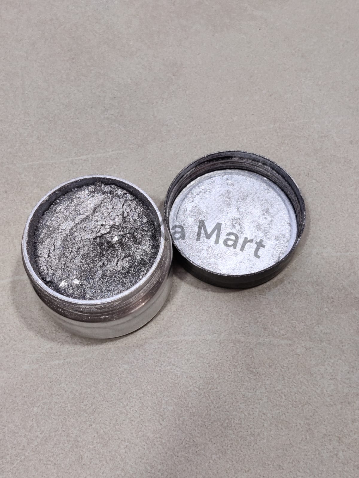 Silver Powder Design SILVER METALLIC POWDER – Art Ka Mart