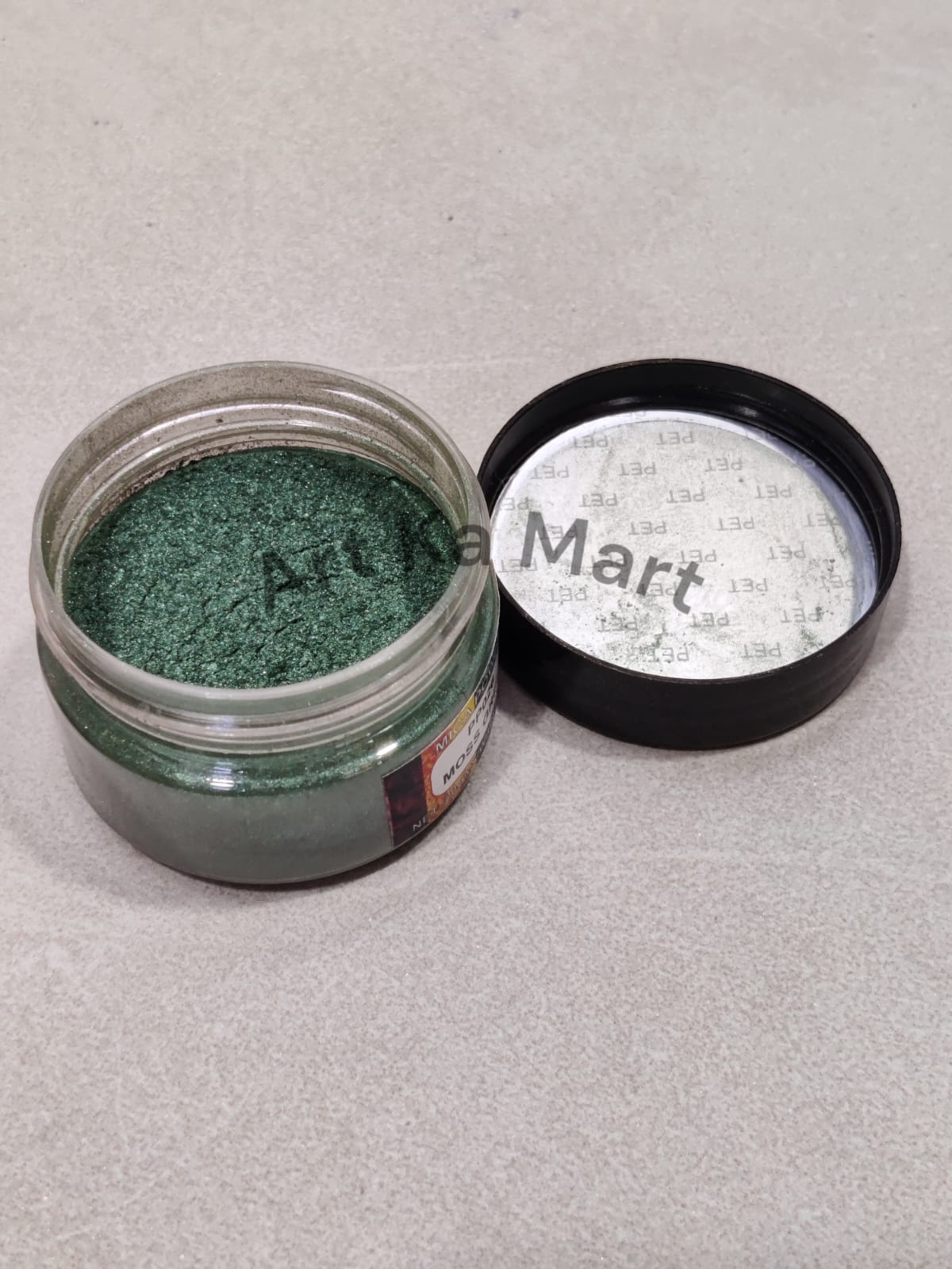 MOSS GREEN PEARL POWDER PIGMENT