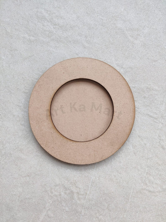 MDF ROUND PHOTO CHANGING FRAME