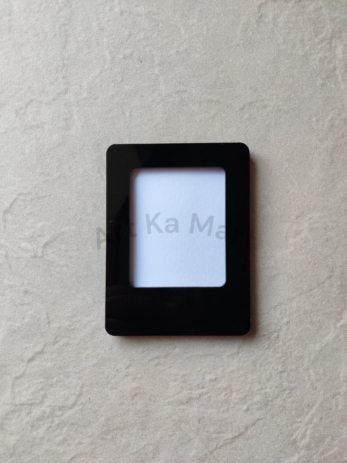 BLACK ACRYLIC POLAROID FRAME