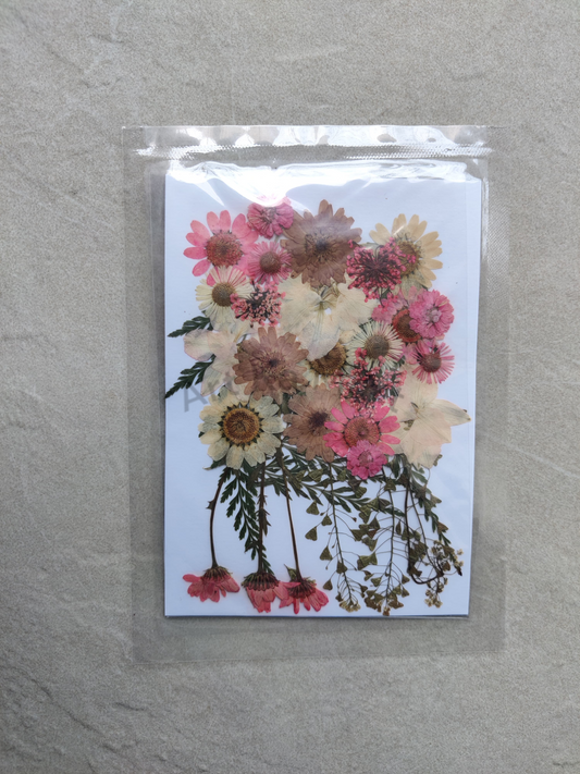 PRESSED FLOWER SHEET - D-12