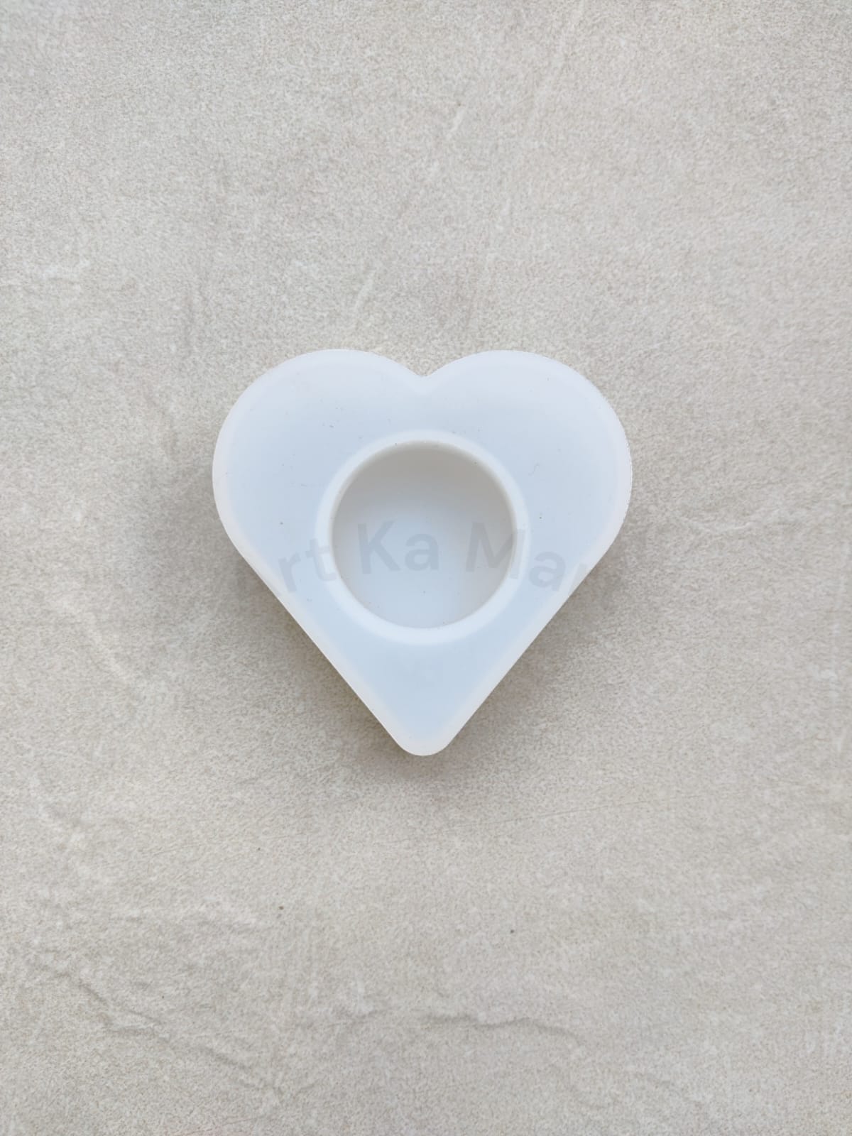 HEART T-LIGHT CANDLE HOLDER MOULD