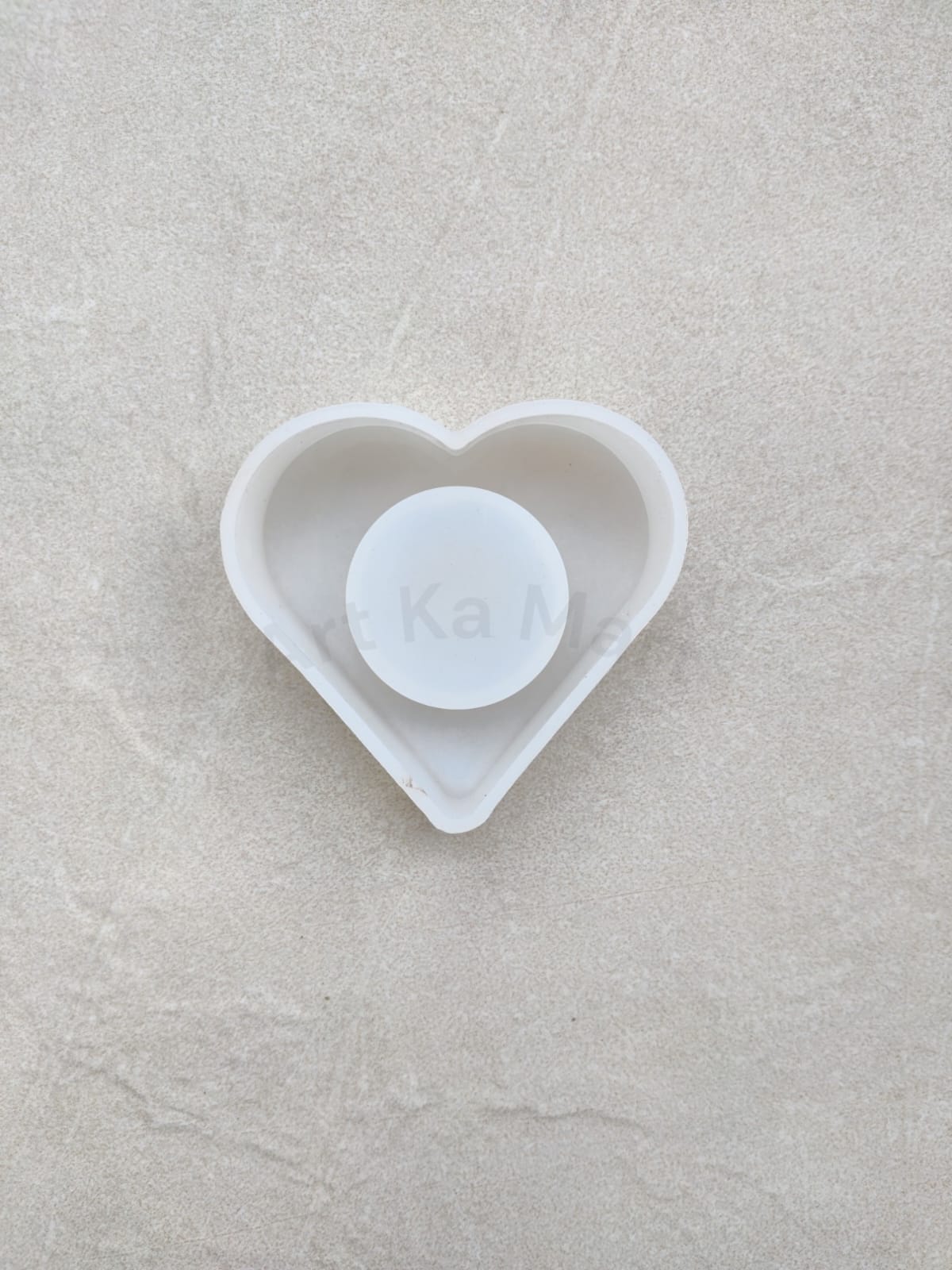 HEART T-LIGHT CANDLE HOLDER MOULD