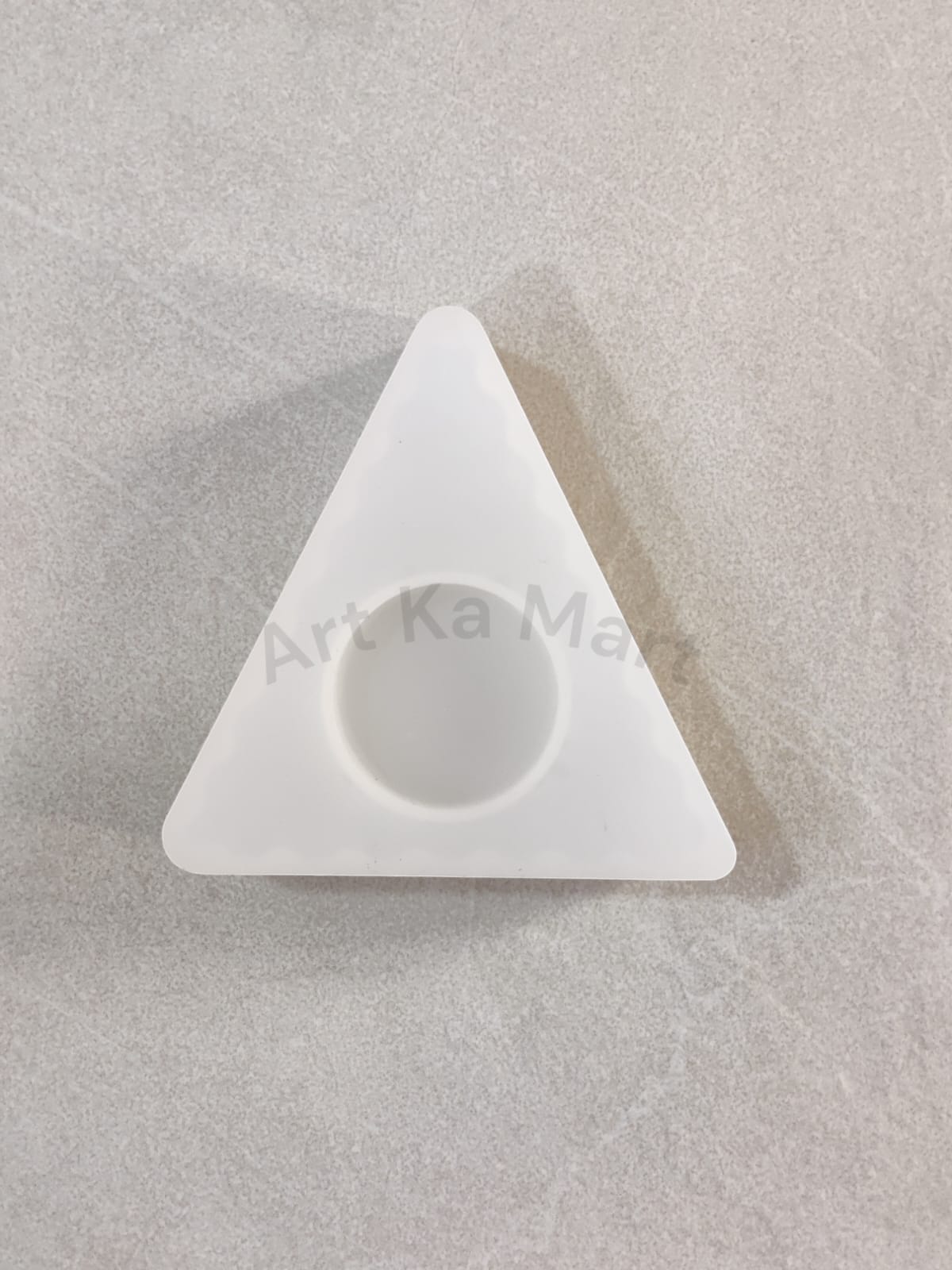 TRIANGLE T-LIGHT HOLDER MOULD - ART KA MART