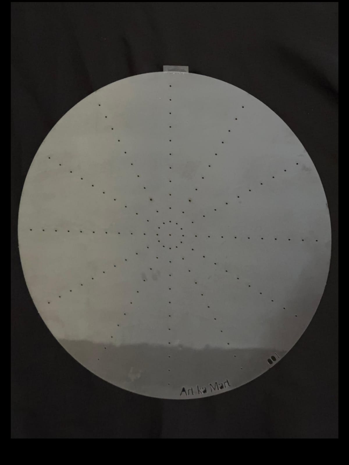 CLOCK NUMBER PLACEMENT SHEET – Art Ka Mart