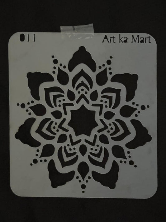 MANDALA STENCIL - 007