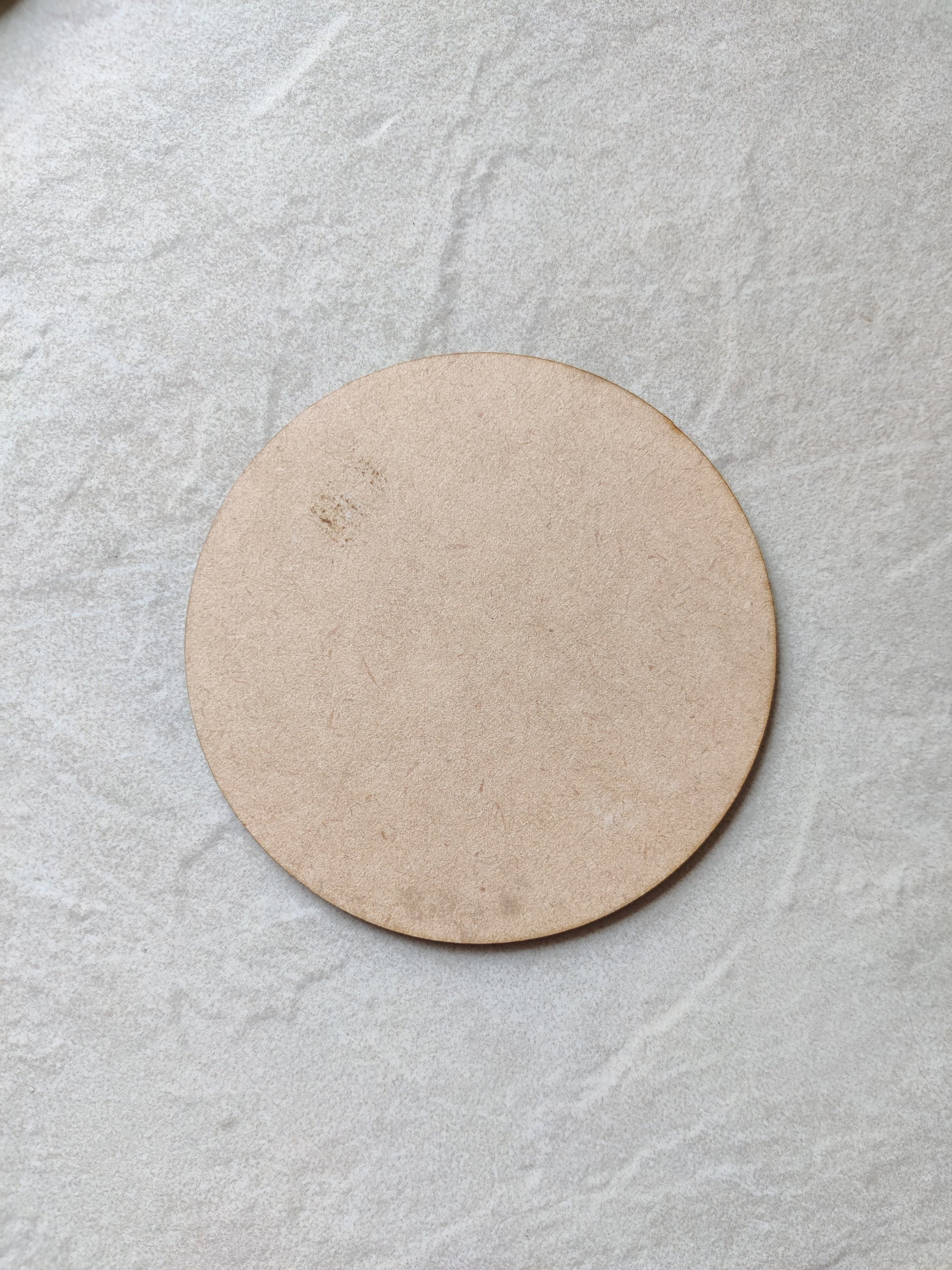 Art Ka Mart - Circle MDF coaster - 4 inch