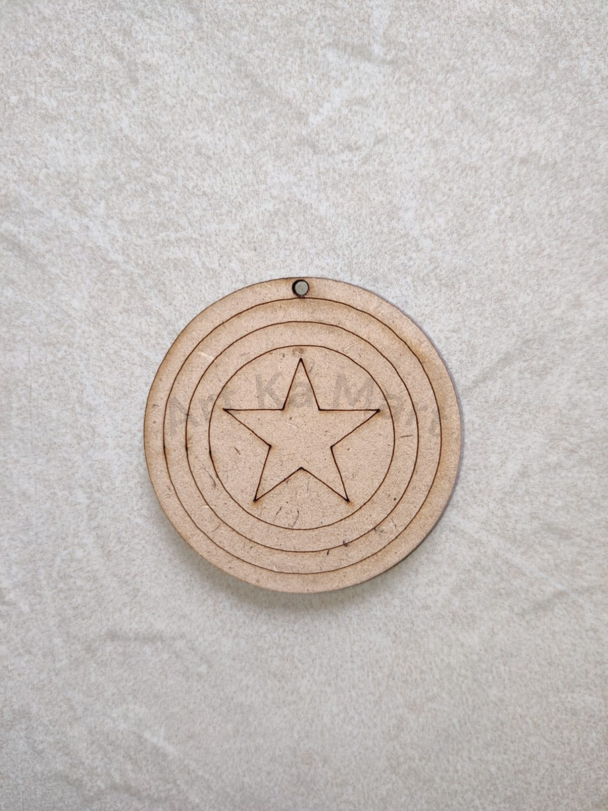 CAPTAIN AMERICA MDF KEYCHAIN