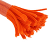 ORANGE PIPE CLEANERS SINGLE COLOURS FOR CRAFT AND FLOWERS MAKING
