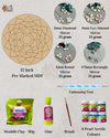 RANGOLI LIPPAN ART DIY KIT - 1