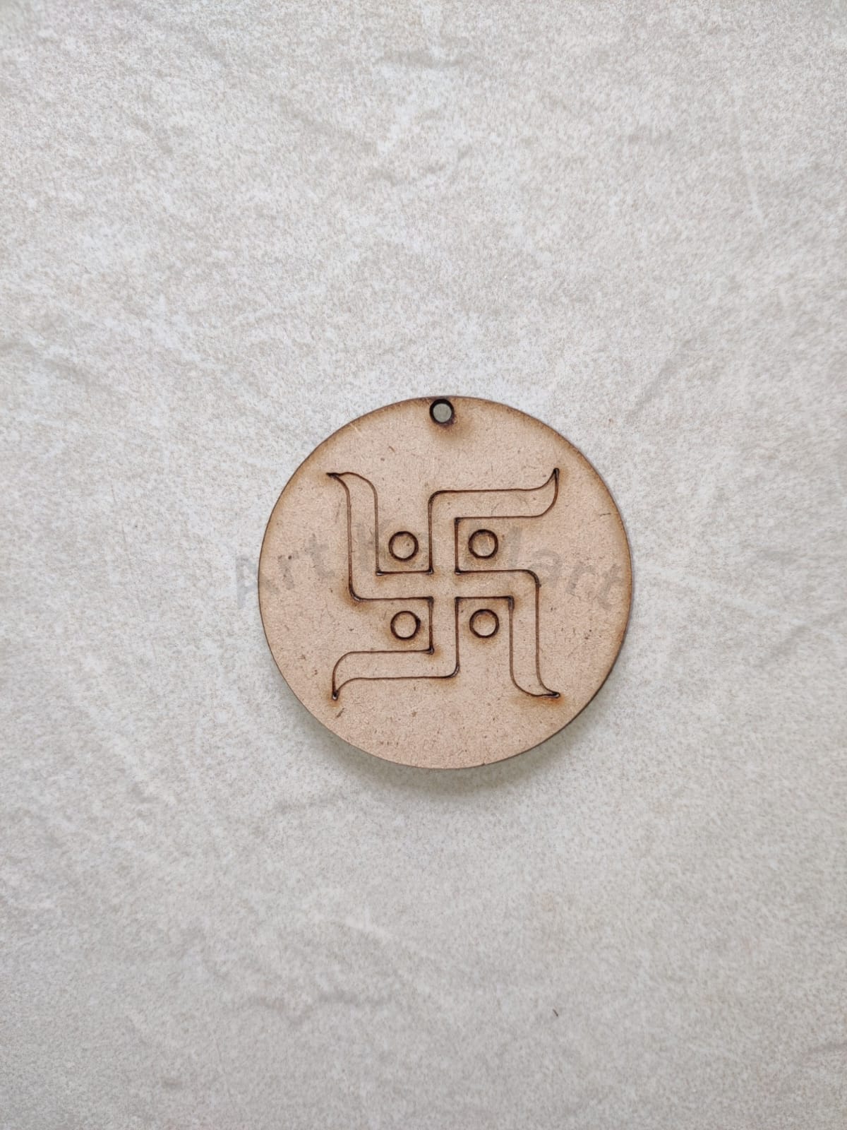 SWASTIK MDF KEYCHAIN