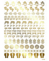 EMBOSS STICKER (DESIGN - 1)