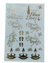 EMBOSS STICKER (DESIGN - 3)