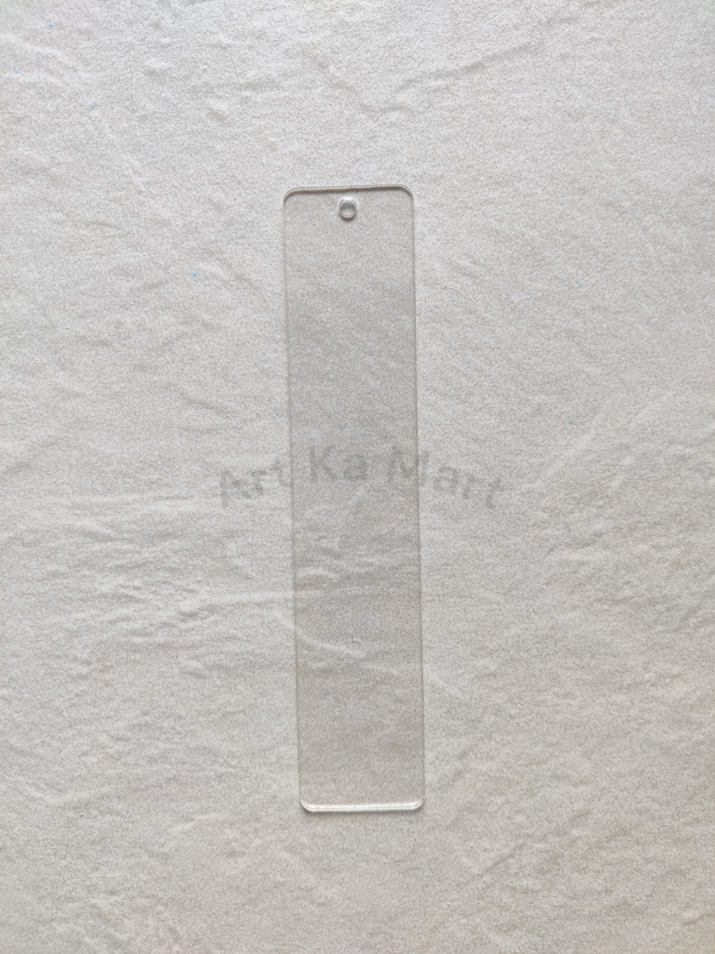 TRANSPARENT ACRYLIC BOOKMARK (DESIGN-1)