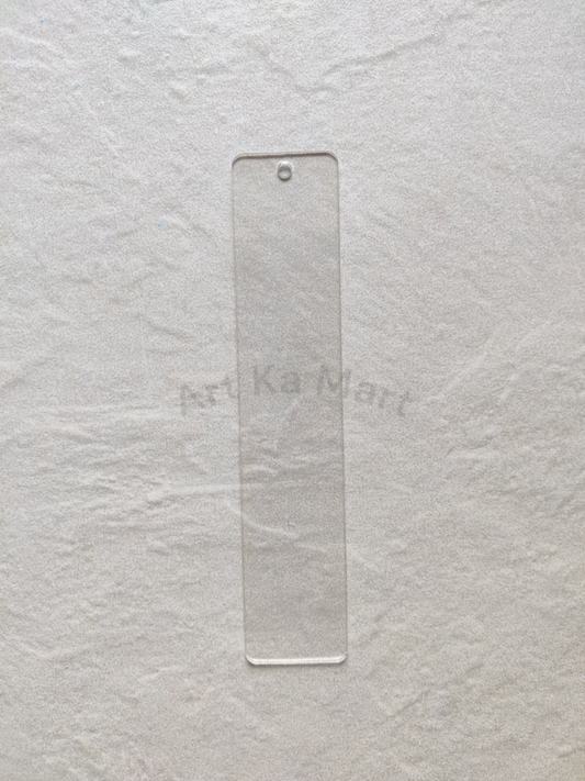 TRANSPARENT ACRYLIC BOOKMARK (DESIGN-1)