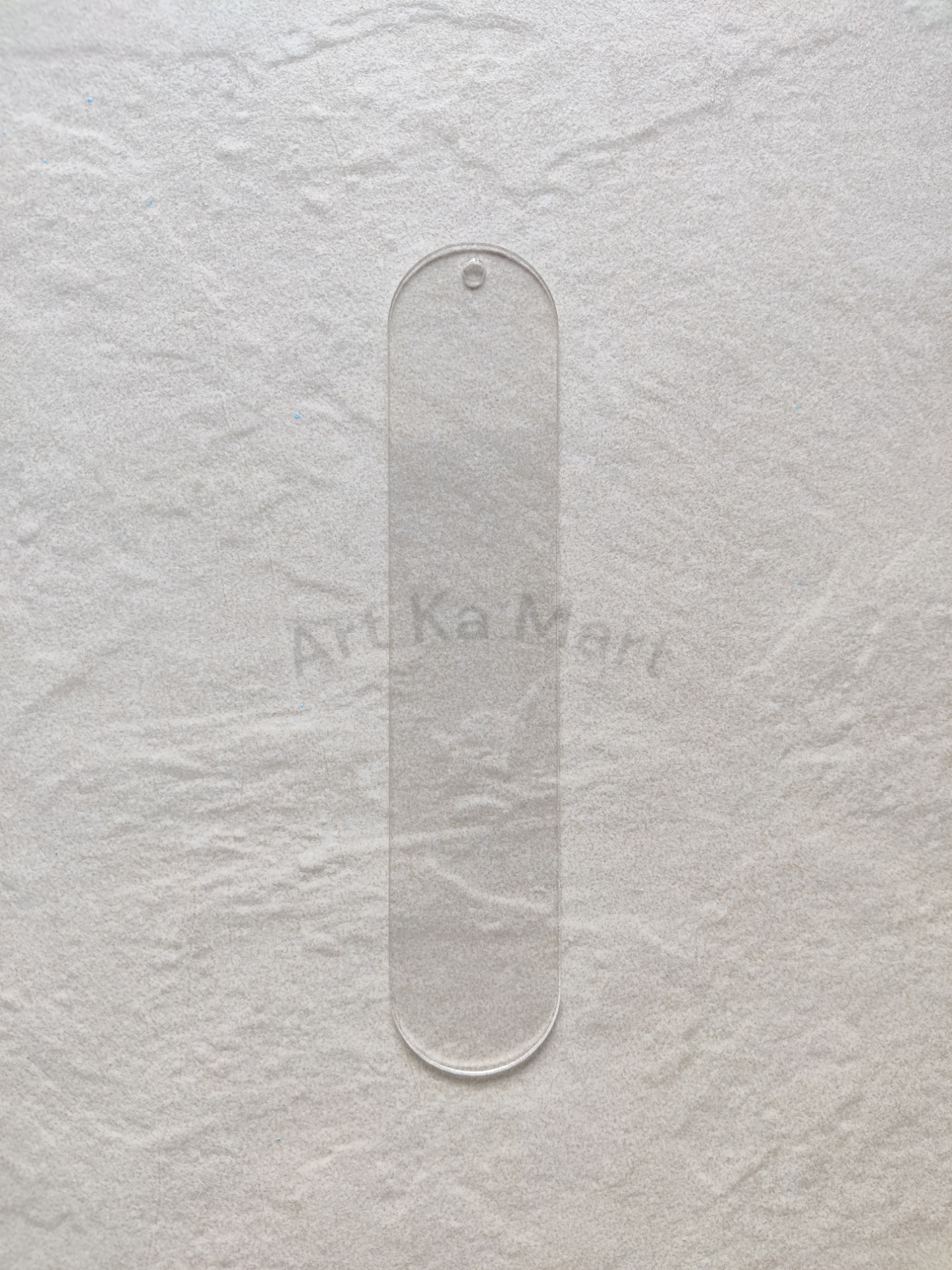 TRANSPARENT ACRYLIC BOOKMARK (DESIGN-3)