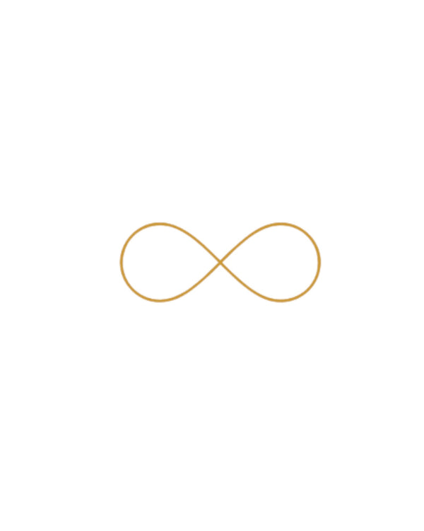 INFINITY SYMBOL - METAL STICKER